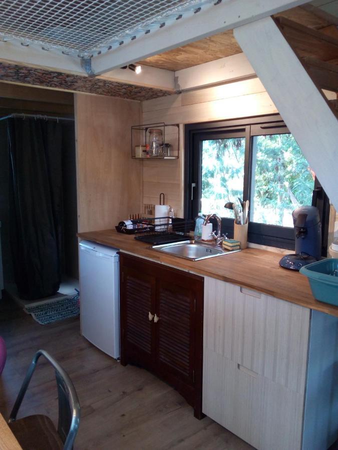 Hotel Tiny House Nouvelle Annonce Boho Ocean à Naujac-sur-Mer Extérieur photo