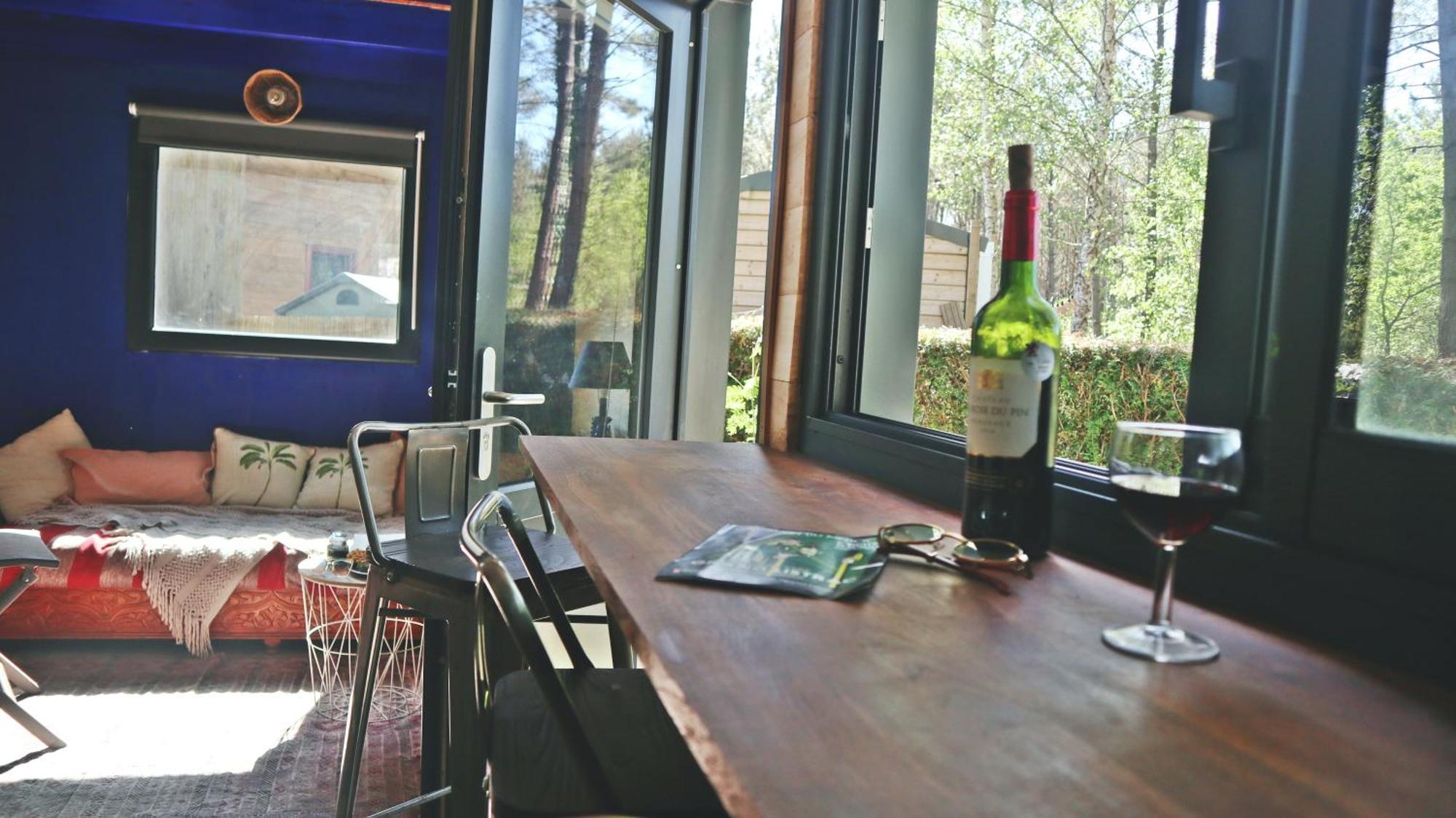 Hotel Tiny House Nouvelle Annonce Boho Ocean à Naujac-sur-Mer Extérieur photo